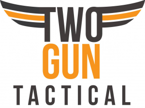 two gun tactical logo indoor shooting range